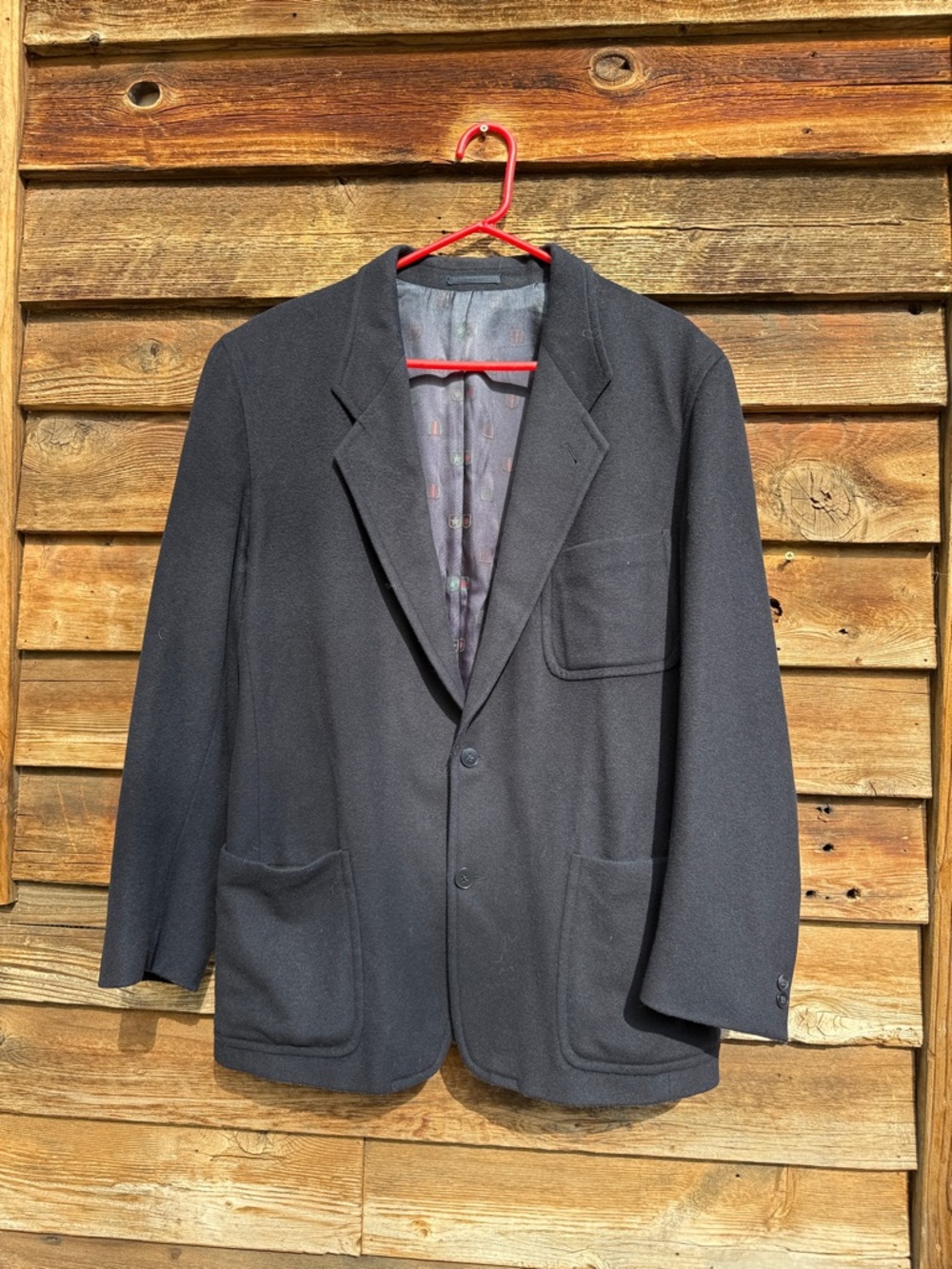STRELLSON of Switzerland men’s fashion cashmere wool fully lined vintage blazer